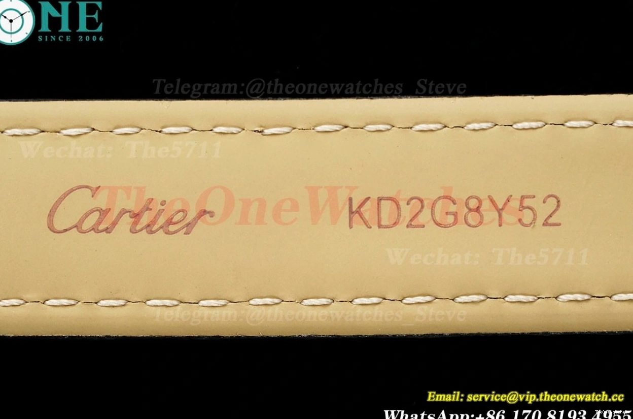 28mm SS Cartier Bleu De AF White Ballon LE Quartz Dia 1223